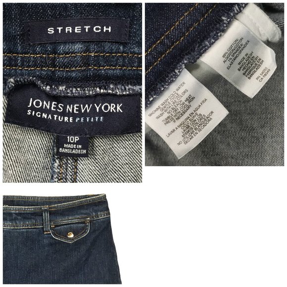 # Jones New York Petite Jeans Sz 10P - Picture 8 of 8